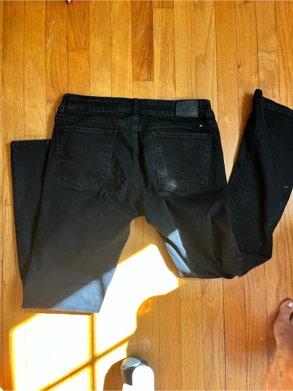 Lucky brand bootcut women’s black jeans size 12
